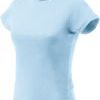 Camiseta básica mujer manga corta en varios colores personalizable
