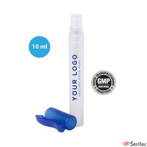 Spray hidroalcohólico de 10 ml rellenable
