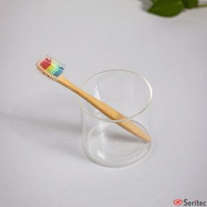 Cepillo de dientes de bambú publicitario