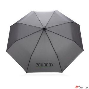 Mini paraguas RPET 190T  de bamb 20.5