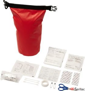 Kit impermeable de primeros auxilios personalizado