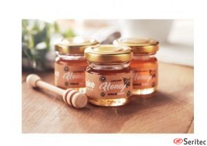 Set de tarros de miel natural promocional