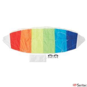 Cometa de kite rainbow personalizado