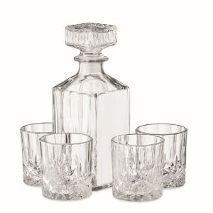 Set de vasos de cristal personalizado