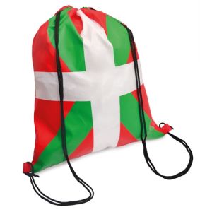 Bolsa mochila bandera Pas Vasco personalizada