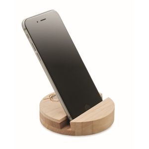 Soporte telfono de madera personalizado
