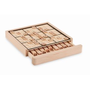 Juego de mesa sudoku de madera personalizado
