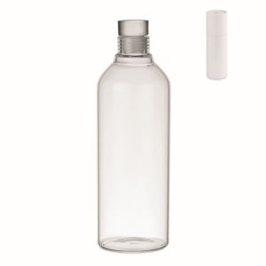 Botella de vidrio antifugas 1L personalizada