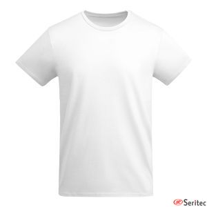 Camiseta nio blanca en algodn orgnico ecolgica
