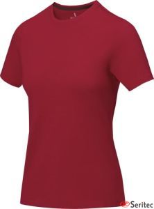 Camiseta de manga corta de algodn para mujer personalizada