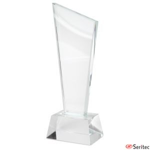 Trofeo de cristal personalizado