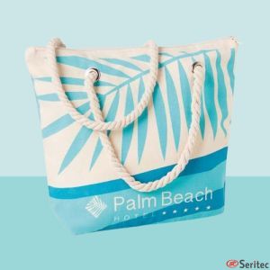 Bolsa de playa con asa personalizada