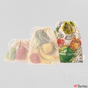 Set bolsas de alimentos personalizada