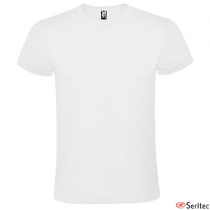 Camiseta algodón blanco para serigrafiar