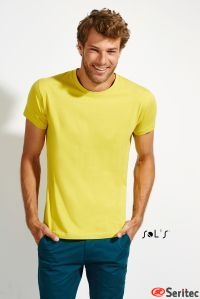 Camiseta color personalizable Hombre. Corte FIT