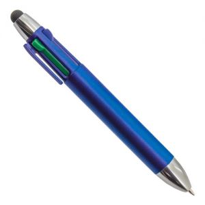 Bolígrafo 4 colores con puntero