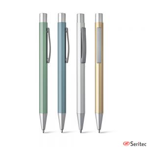 Bolígrafo de aluminio lacado colores