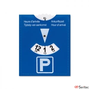 Tarjeta de aparcamiento personalizada