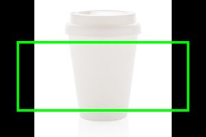 Taza serigrafiada de café reutilizable de doble pared 300ml
