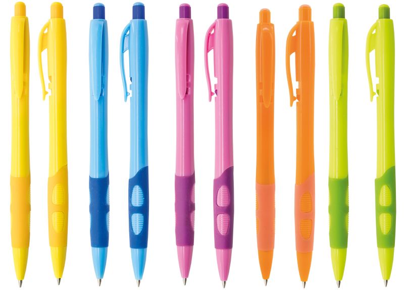 Bolígrafo línea económica colores llamativos
