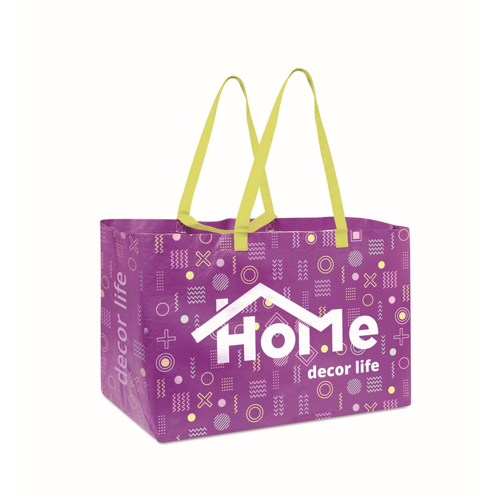 Bolsa de compra horizontal personalizada