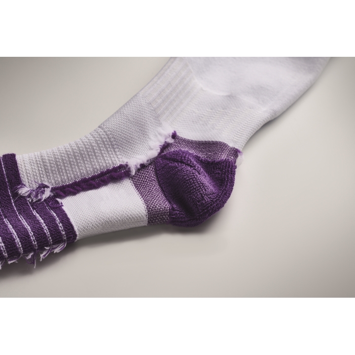 Calcetines de fútbol con diseño jacquard y soporte de arco