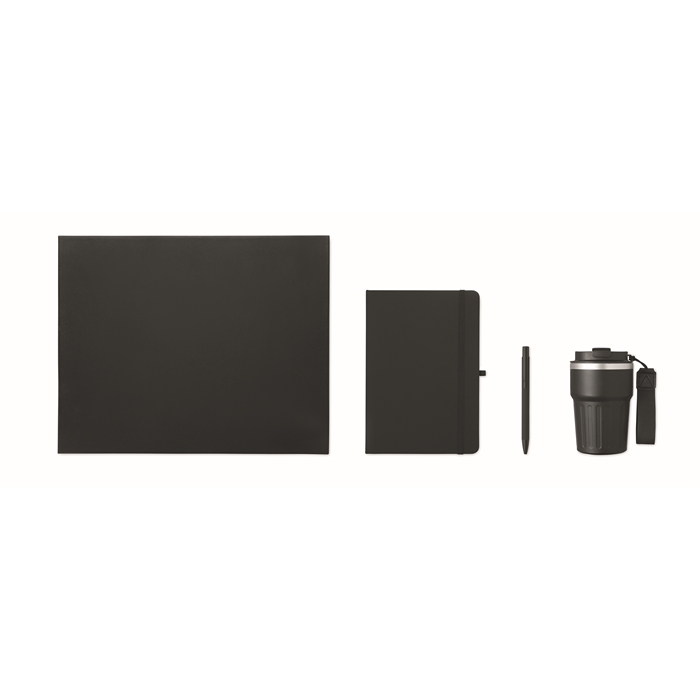 Set de escritura con vaso térmico
