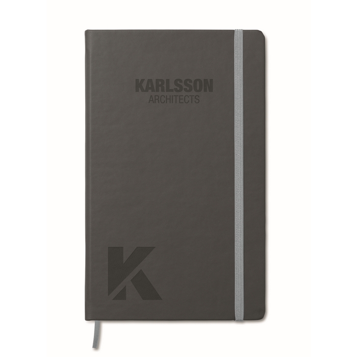 Libreta de tapa dura de cuero personalizada