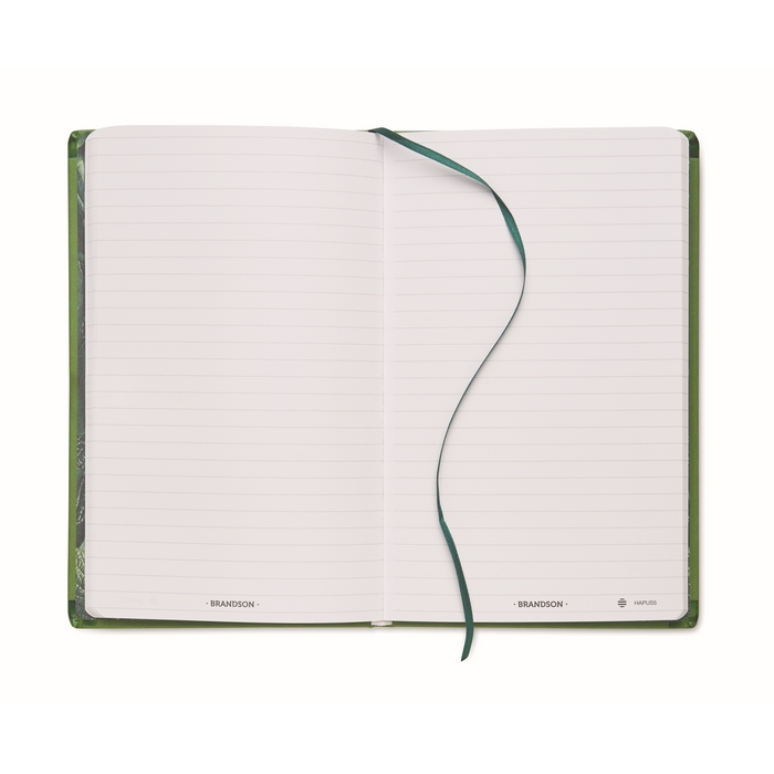Libreta de tapa dura de cuero personalizada