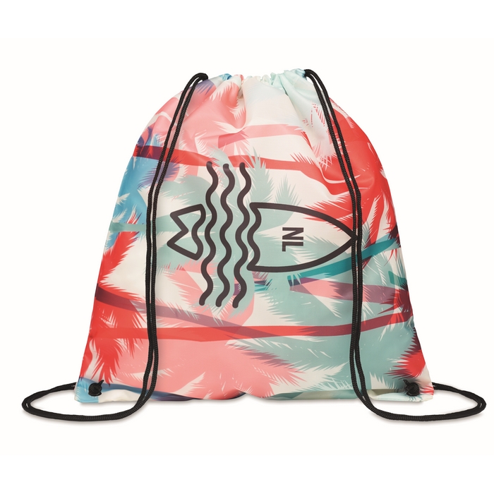 Mochila de cuerdas de poliéster personalizada