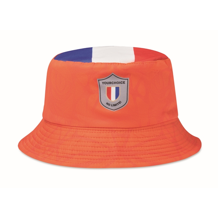 Sombrero reversible de poliéster
