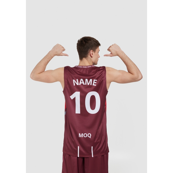 Camiseta de baloncesto personalizada