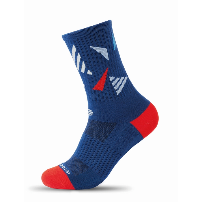 Calcetines de baloncesto con soporte de arco y tejido jacquard