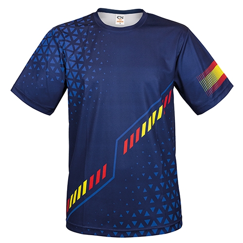 Camiseta con banda española