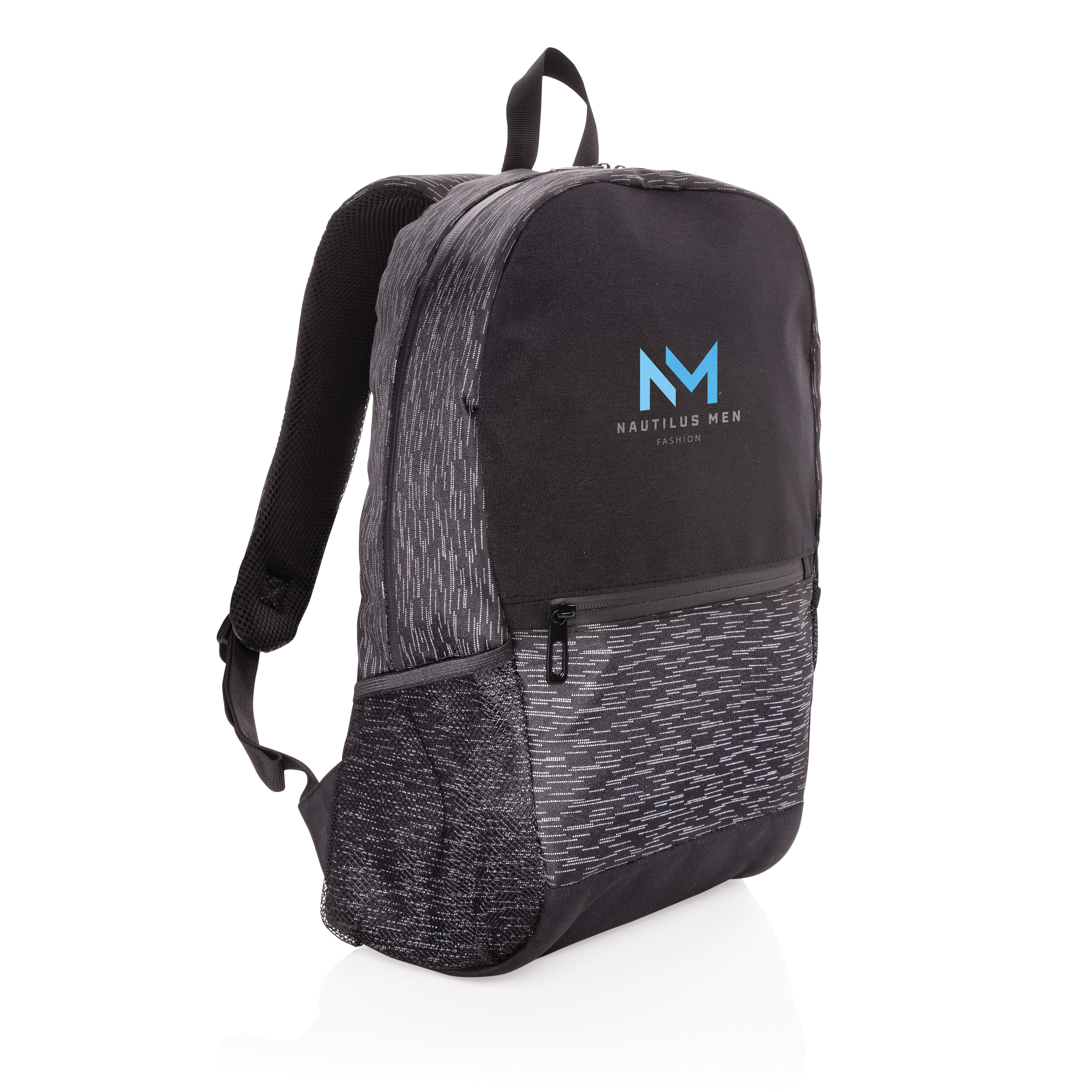 Mochila reflectante para portátil RPET con trazador AWARE