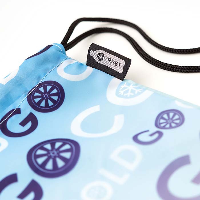 Mochila de cuerdas de poliéster personalizada