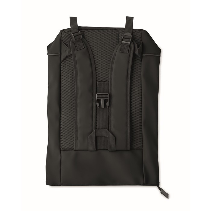 Mochila para portátil con cierre enrollable