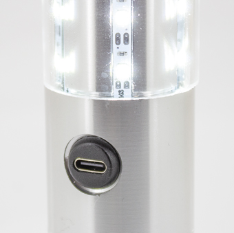 Bastón led estroboscópico personalizado.