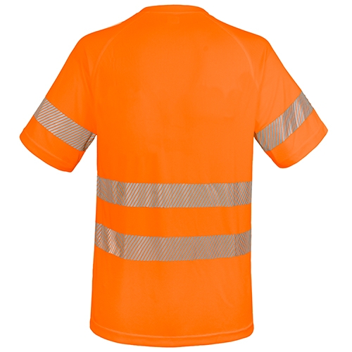 Camiseta alta visibilidad elástica