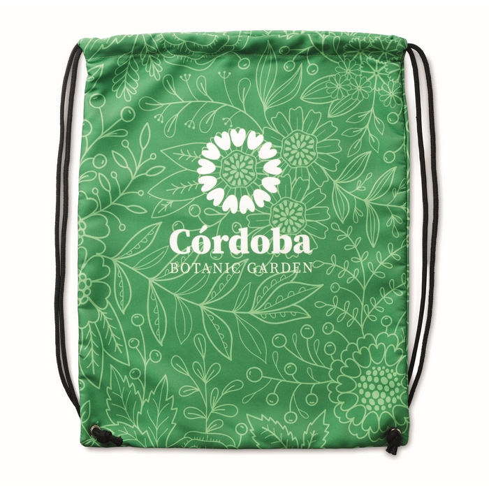 Mochila de cuerdas de poliéster personalizada