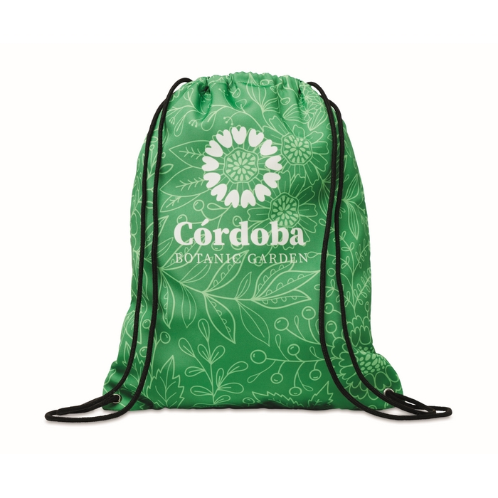 Mochila de cuerdas de poliéster personalizada