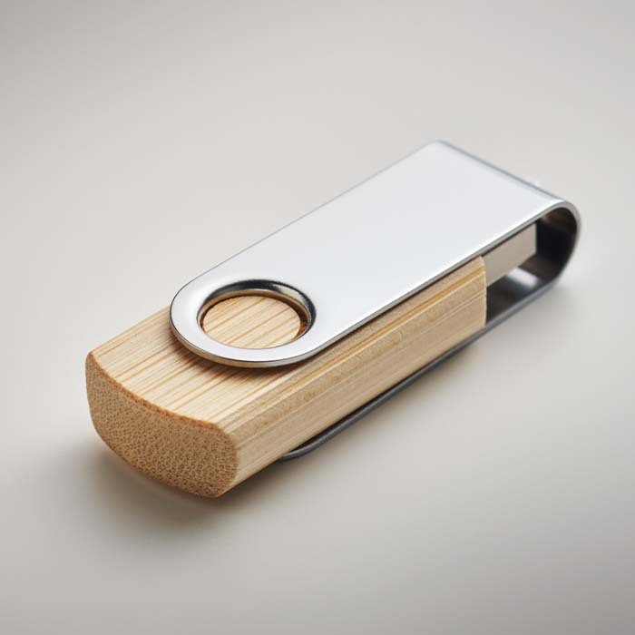 USB de bambú 16GB publicitario