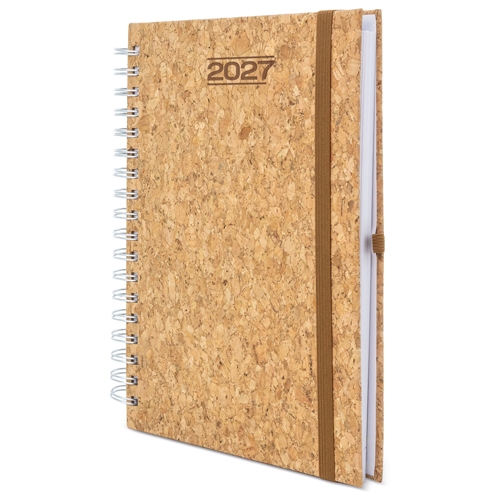 Agenda de corcho ecológica personalizada