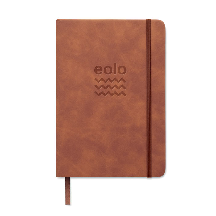 Libreta A5 de PU ahumado