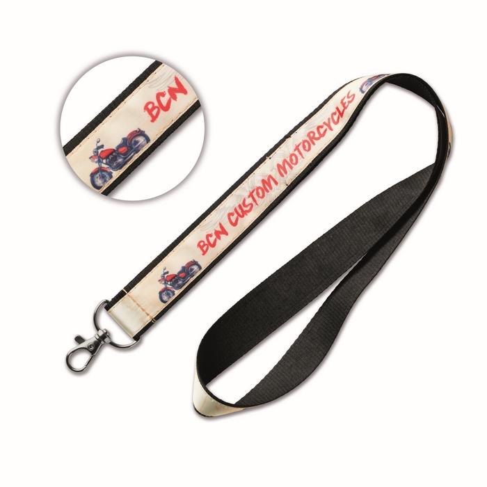 Lanyard fabricado en poliéster
