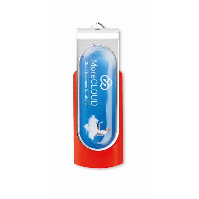 Memoria USB con Cúpula a Todo Color 1–64 GB