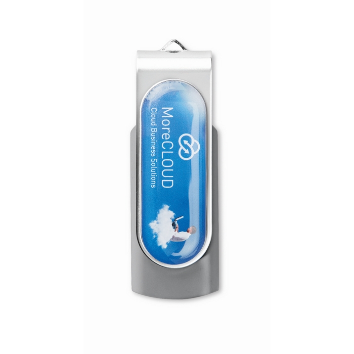 Memoria USB con Cúpula a Todo Color 1–64 GB