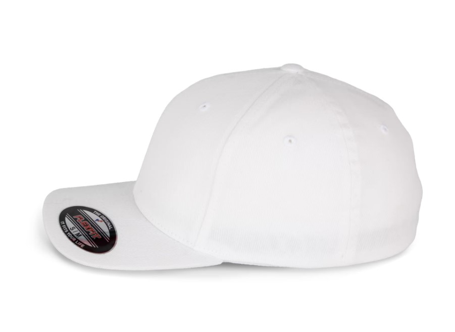 Gorra flexfit de algodón con 6 paneles