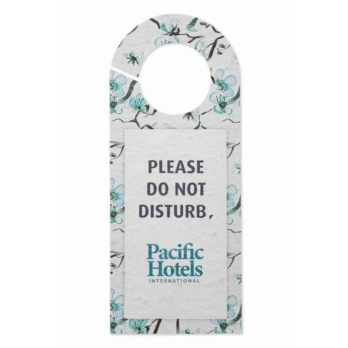 Colgador de papel de semillas Personalizado