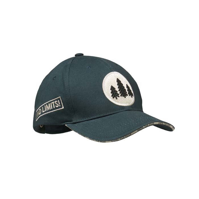 Gorra de algodón peinado personalizada